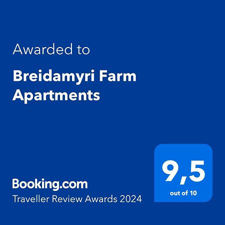Breidamyri Farm Apartments Laugar  Eksteriør bilde